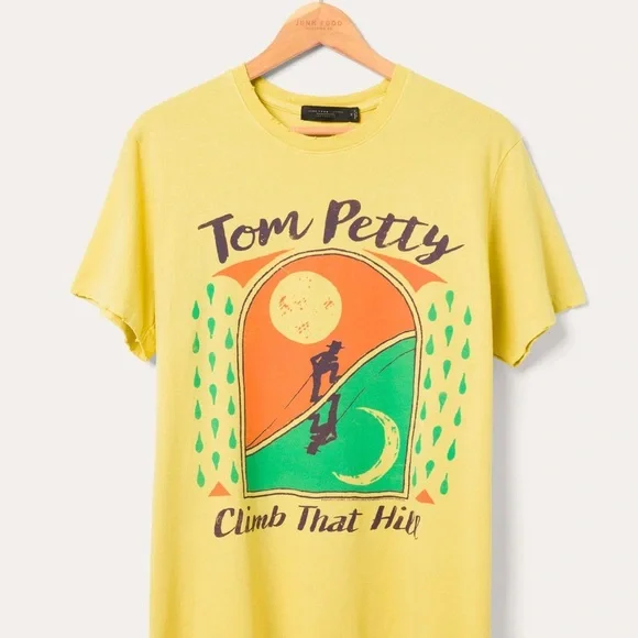 Junk Food Clothing Tom Petty Climb That Hill Vintage tee - Picture 1 of 2